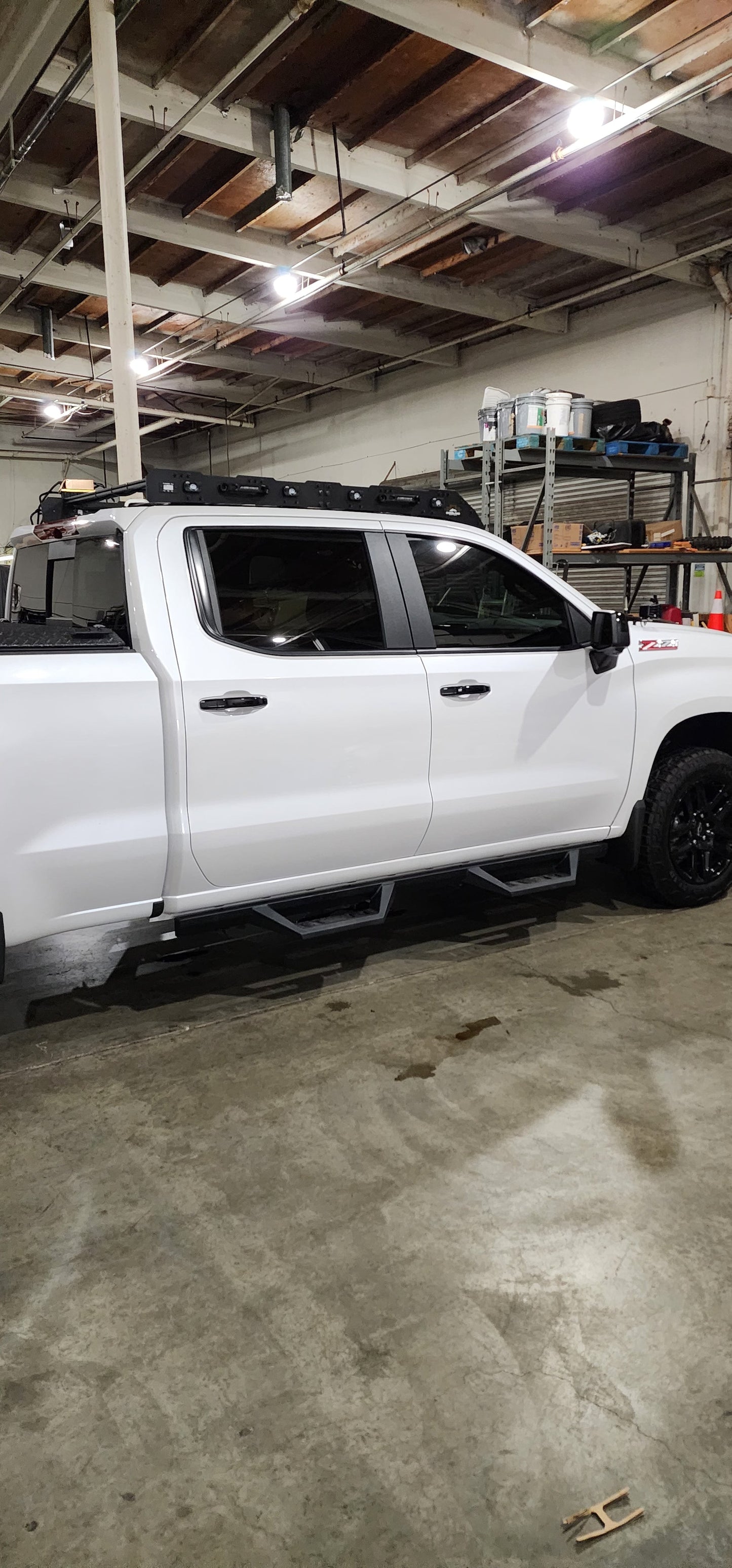 Chevy Silverado Condor Roof Rack w/ Diode Dynamics Lightbar Cutout