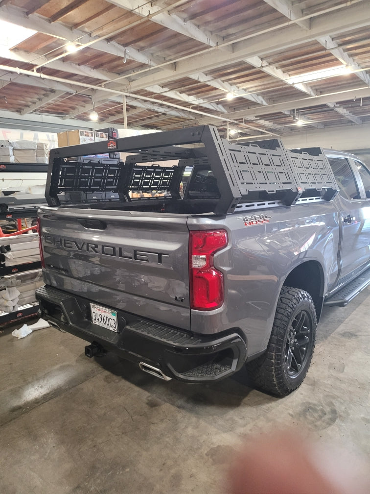GMC Sierra 1500/2500 Silverado Standard Bed Rack Length