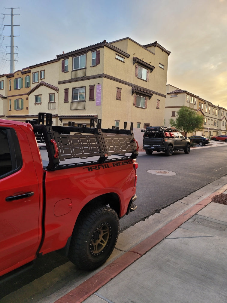 Chevy Silverado Bed Rack Short Bed Tonneau Cover Version