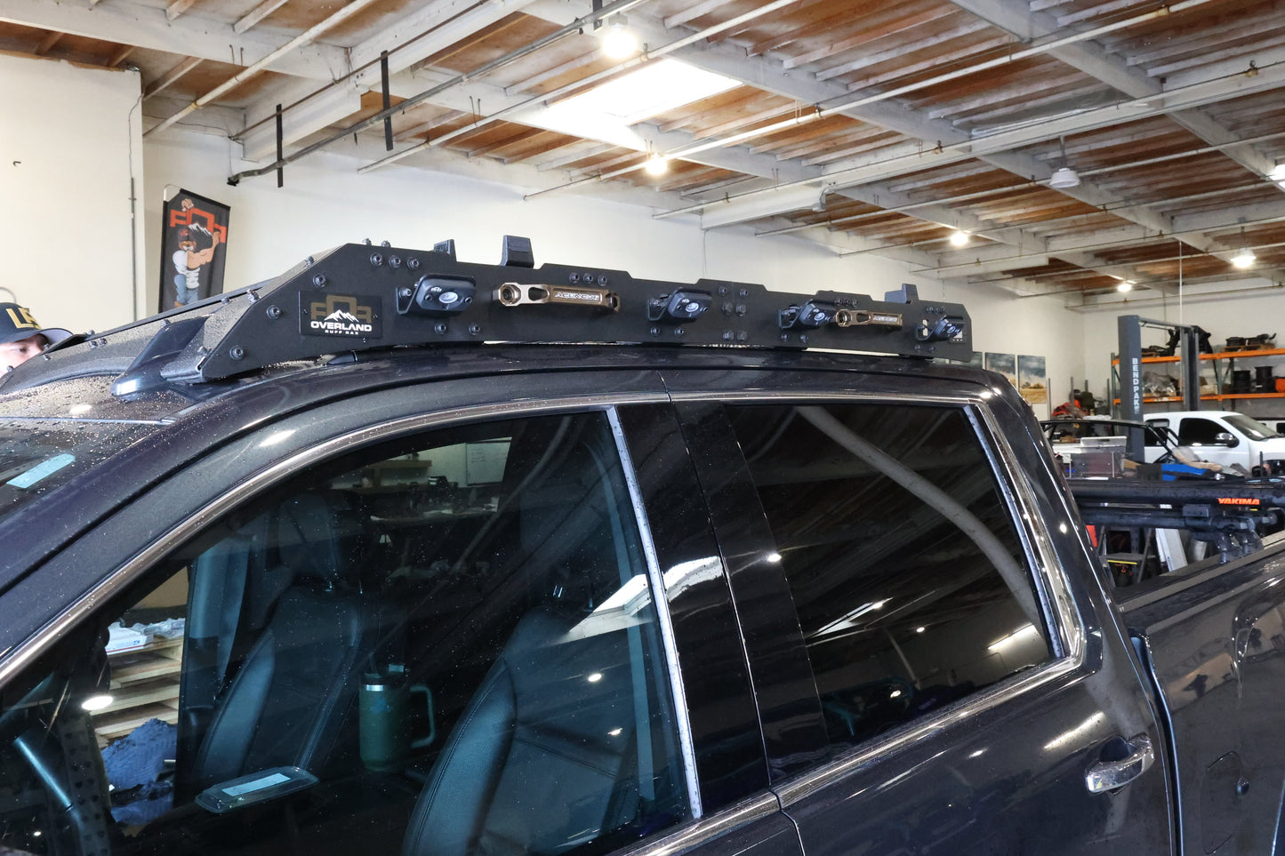 GMC Sierra Condor Roof Rack Rigid Adapt Light Bar