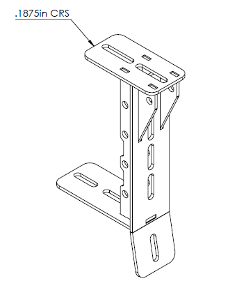 Gladiator Awning Mount Set (3)