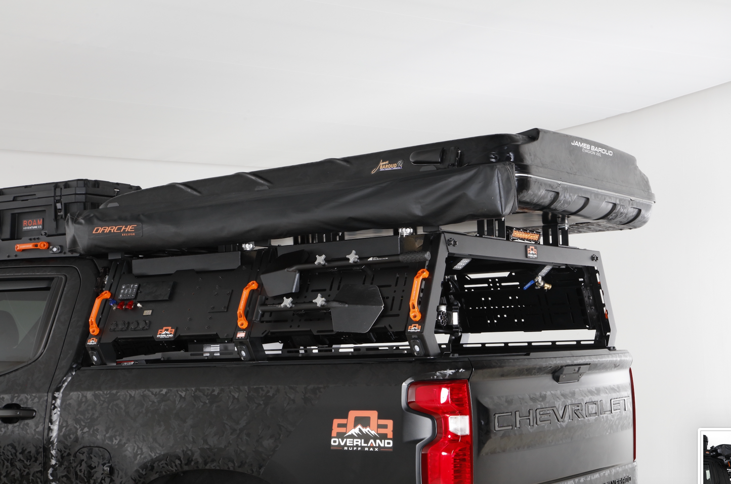 Chevy Silverado Bed Rack Short Bed Tonneau Cover Version